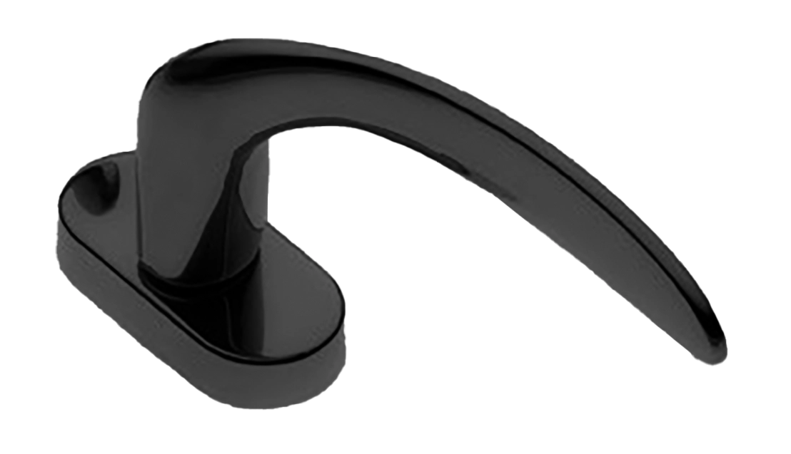 Ручка оконная COBRA W1 NERO, цвет - черный фото купить Новосибирск