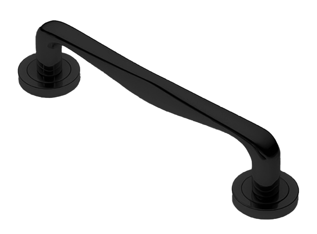 Ручка-скоба PETRA PH NERO, цвет - черный фото 1 Ручка-скоба PETRA PH NERO, цвет - черный фото купить Новосибирск