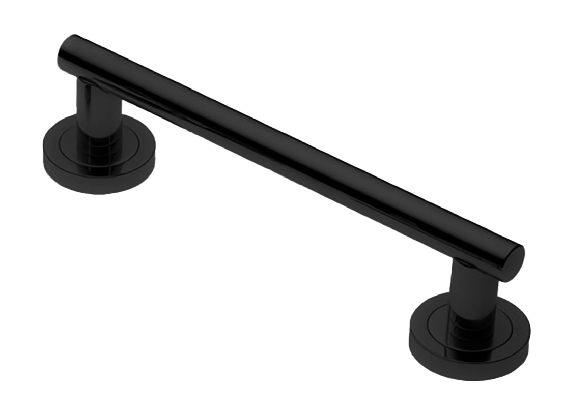 Ручка-скоба CALLA PH 200MM NERO, цвет - черный фото 1 Ручка-скоба CALLA PH 200MM NERO, цвет - черный фото купить Новосибирск