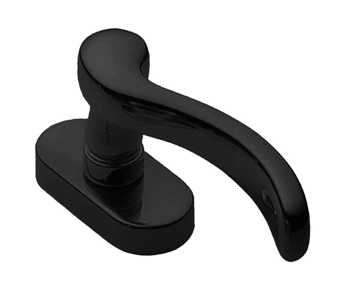 Ручка оконная ERICA W1 NERO, цвет - черный фото купить Новосибирск