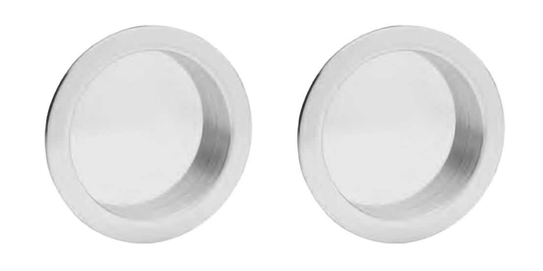 Ручка для раздвижной двери ART.54 CRO стандартная и под цилиндр, цвет - хром фото купить Новосибирск