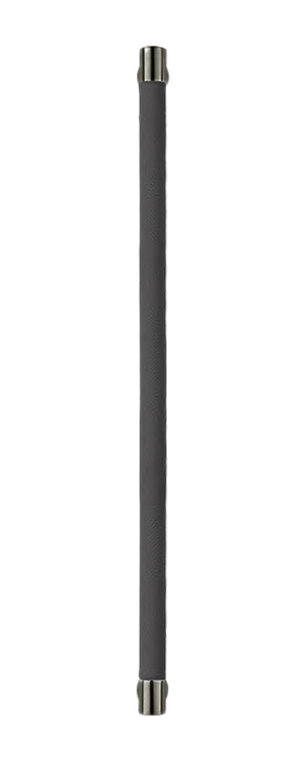 Ручка-скоба HIDE LEATHER PH/B ANT/GRAFITE, цвет - антрацит/графит фото купить Новосибирск