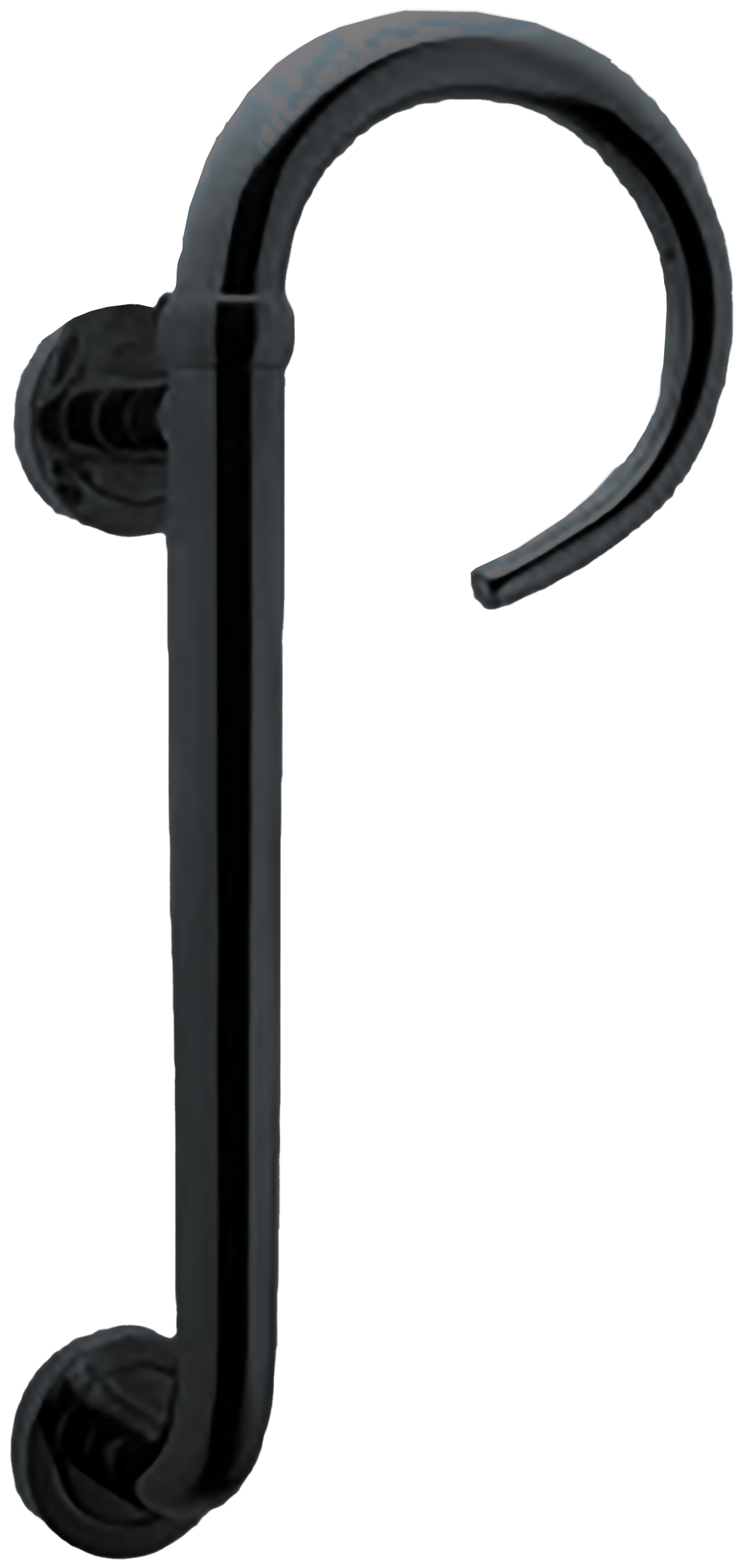 Ручка-скоба LANGOUST PH R NERO, цвет - черный фото купить Новосибирск