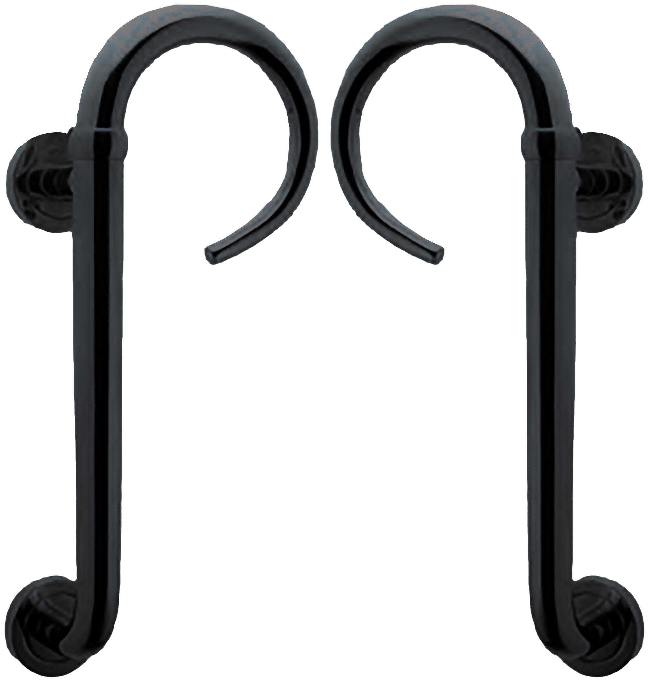 Ручка-скоба LANGOUST PH NERO, цвет - черный фото купить Новосибирск