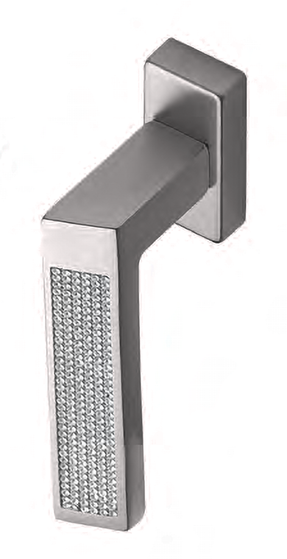 Ручка оконная DOLCE VITA W1 NIN с 4-х позицион. механизмом, цвет черный никель фото купить в Новосибирске