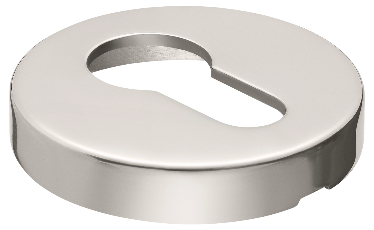 LUX-KH-R2 NIK, накладка на ключевой цилиндр на круглой розетке, цвет - никель фото 2 LUX-KH-R2 NIK, накладка на ключевой цилиндр на круглой розетке, цвет - никель фото купить в Новосибирске