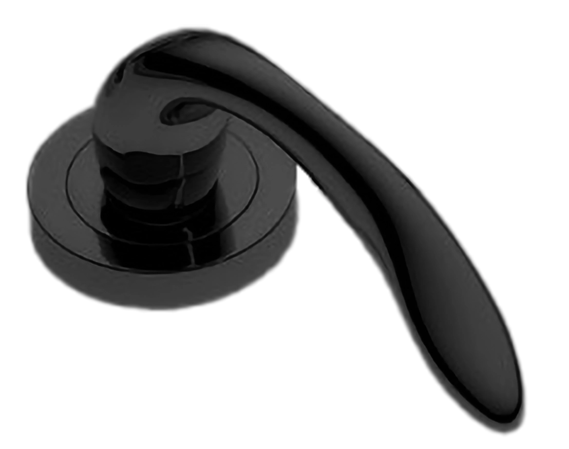 Ручка оконная LEON W1 NERO, цвет - черный фото купить в Новосибирске