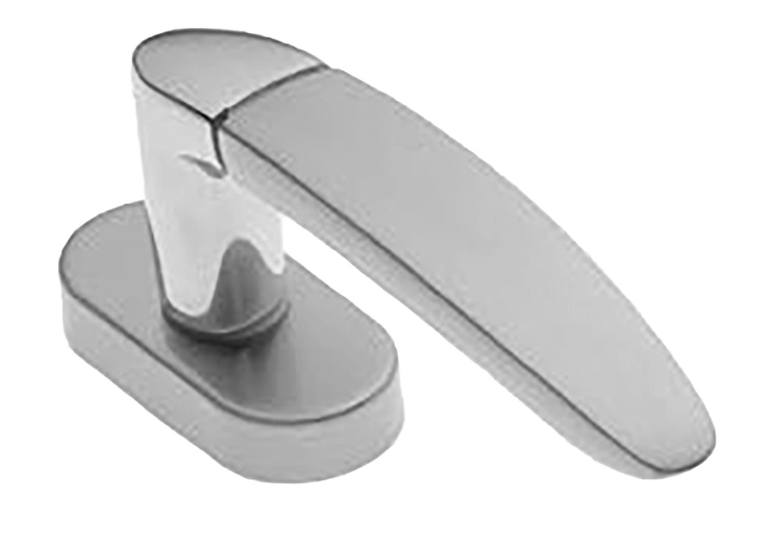 Ручка оконная SAIL W1 CSA/CRO, цвет - матовый хром/хром фото купить в Новосибирске