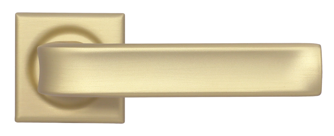 Ручка дверная THE BUS STATION S7 AH на квадратной розетке, цвет Осенний мёд/Autumn Honey фото купить в Новосибирске