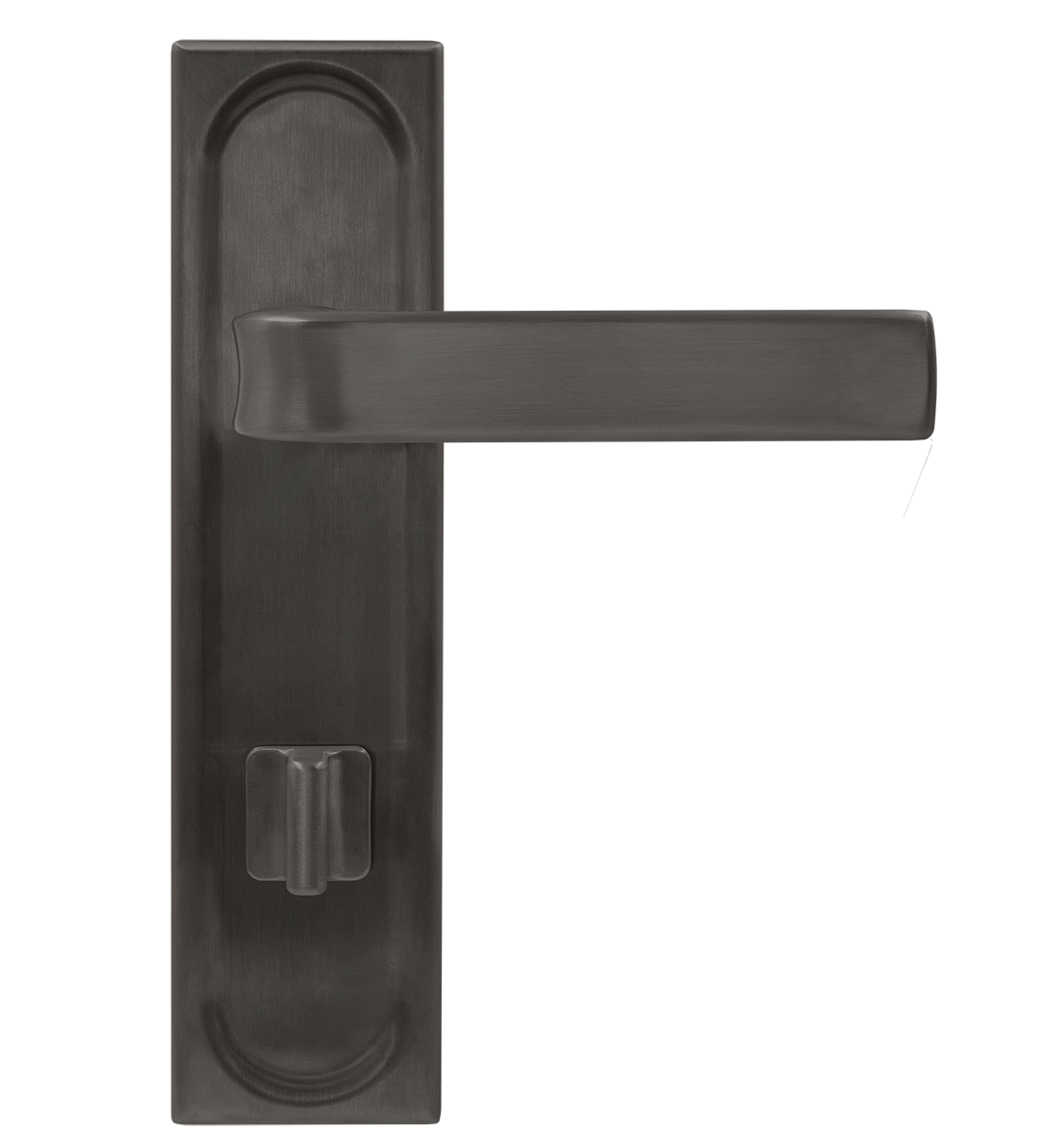 Ручка дверная THE BUS STATION PLS SST на планке, цвет Летняя гроза/Summer Storm фото купить в Новосибирске