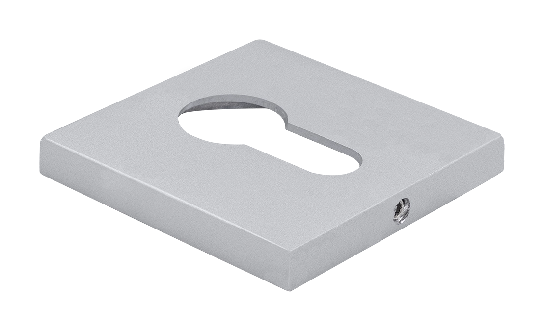 Накладка на замок MH-KH-S6 ASC под евроцилиндр, цвет анодированный матовый хром фото купить Новосибирск