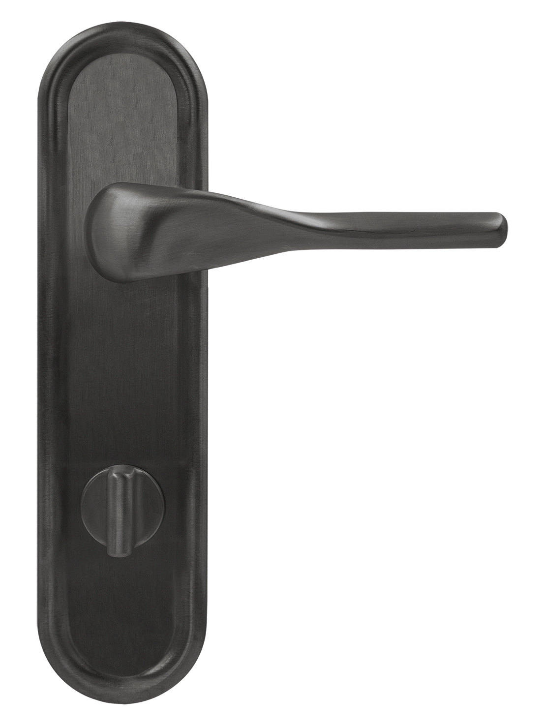 Ручка дверная LVB PLR WC SST на планке под сантехническую завертку, цвет Летняя гроза/Summer Storm фото купить в Новосибирске