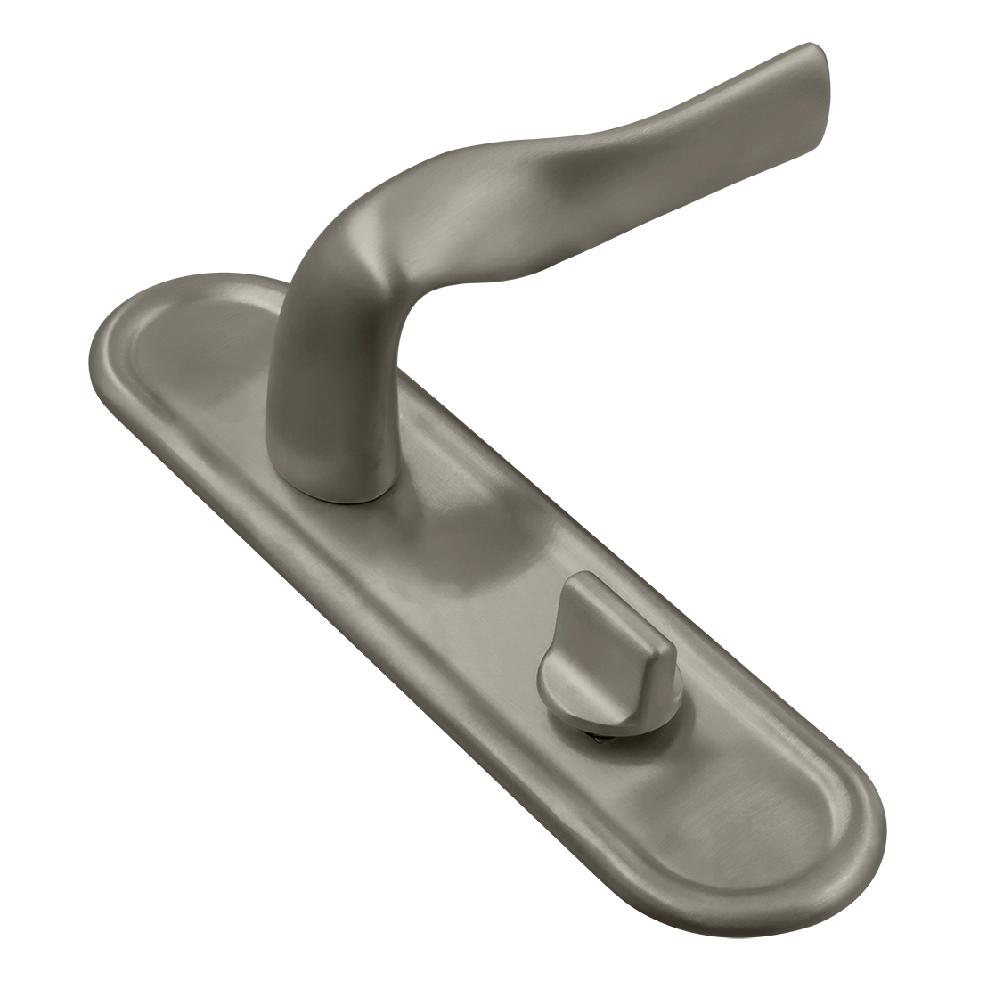 Ручка дверная LVB PLR WC SMI на планке под сантехническую завертку, цвет Весенняя дымка/Spring Mist фото купить Новосибирск