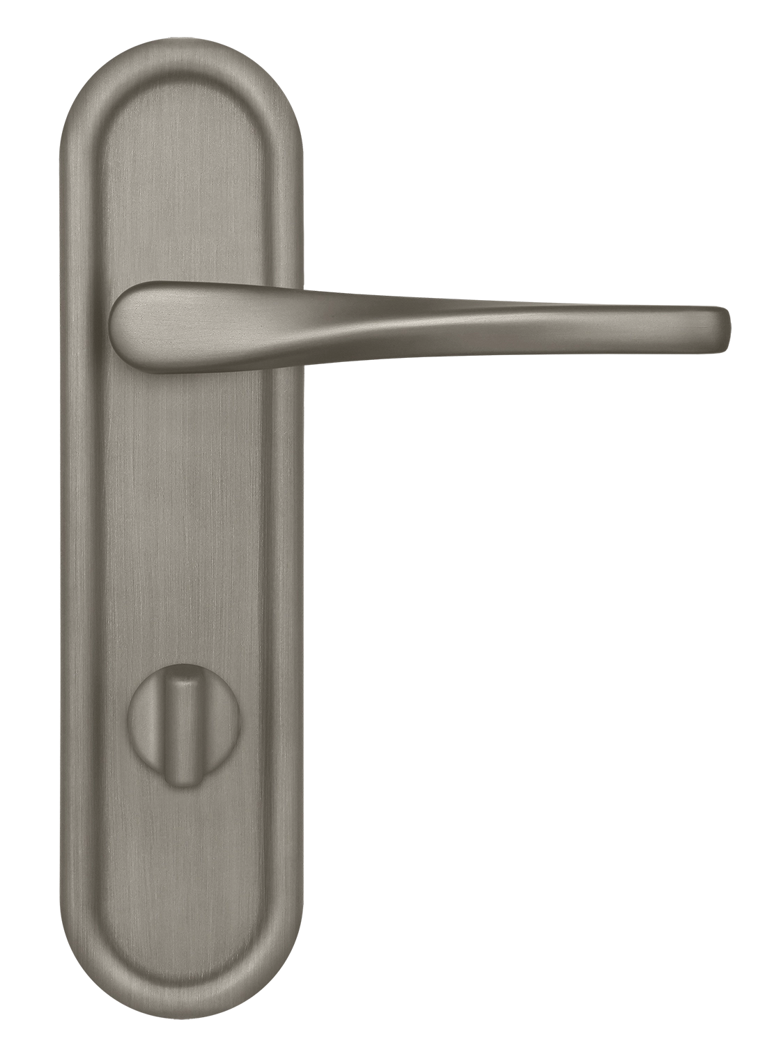 Ручка дверная THE OLYMPICS PLR WC SMI на планке под сантехническую завертку, цвет Весенняя дымка/Spring Mist фото купить в Новосибирске