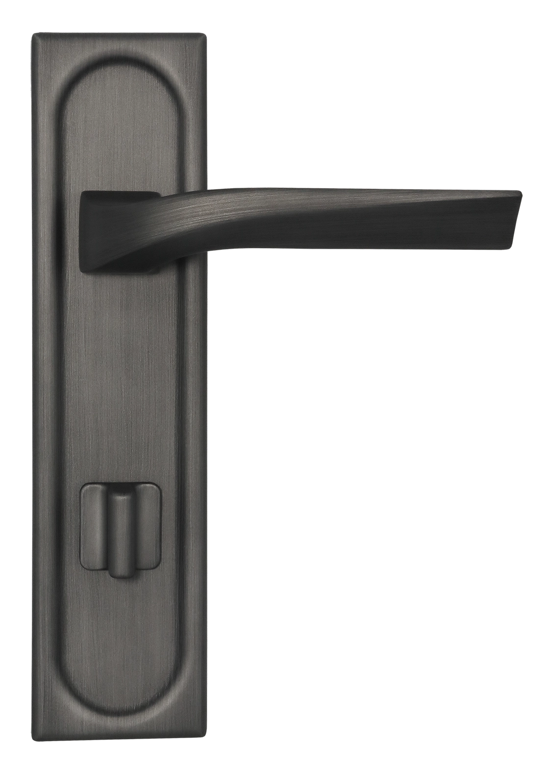 Ручка дверная WD CONCERT HALL PLS WC SST на планке под сантехническую завертку, цвет Летняя гроза/Summer Storm фото купить в Новосибирске