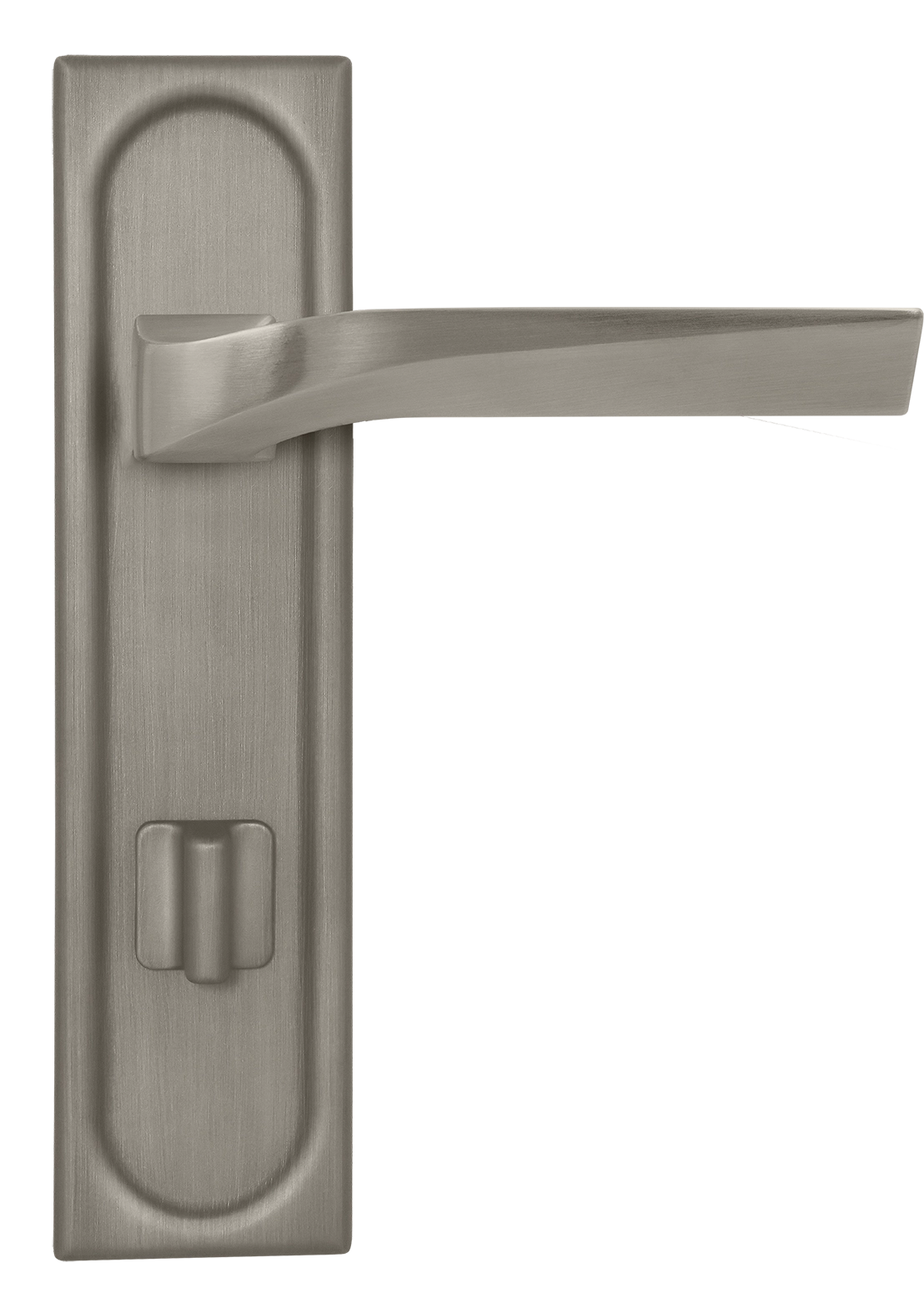 Ручка дверная WD CONCERT HALL PLS WC SMI на планке под сантехническую завертку, цвет Весенняя дымка/Spring Mist фото купить в Новосибирске