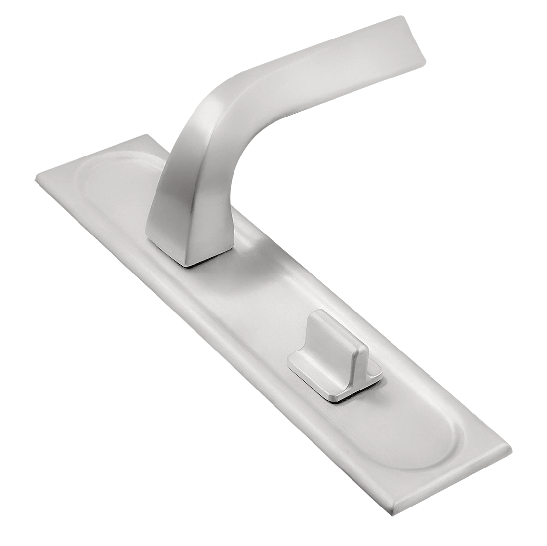 Ручка дверная WD CONCERT HALL PLS WC SSW на планке под сантехническую завертку, цвет Стокгольмский снегопад/Stockholm Snowfall фото купить Новосибирск