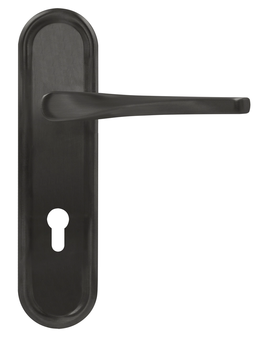 Ручка дверная THE OLYMPICS PLR KH SST на планке под ключевой цилиндр, цвет Летняя гроза/Summer Storm фото купить Новосибирск