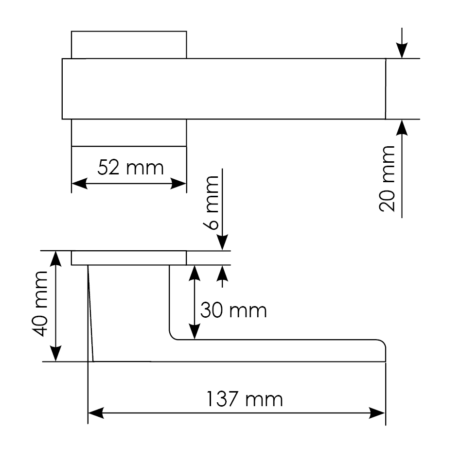 Комплект дверных ручек MH-56-S6 BL с заверткой MH-WC-S6 BL + магнитный замок M1895 BL, цвет черный фото morelli Новосибирск