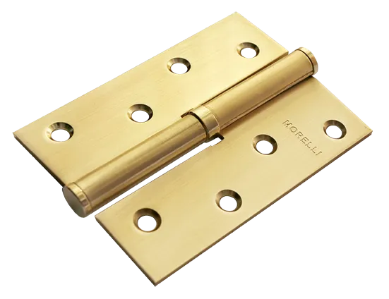 Петля разъемная карточная MSND 100X70X2.5 SG R с подшипником стальная правая, врезная, цвет матовое золото фото купить Новосибирск