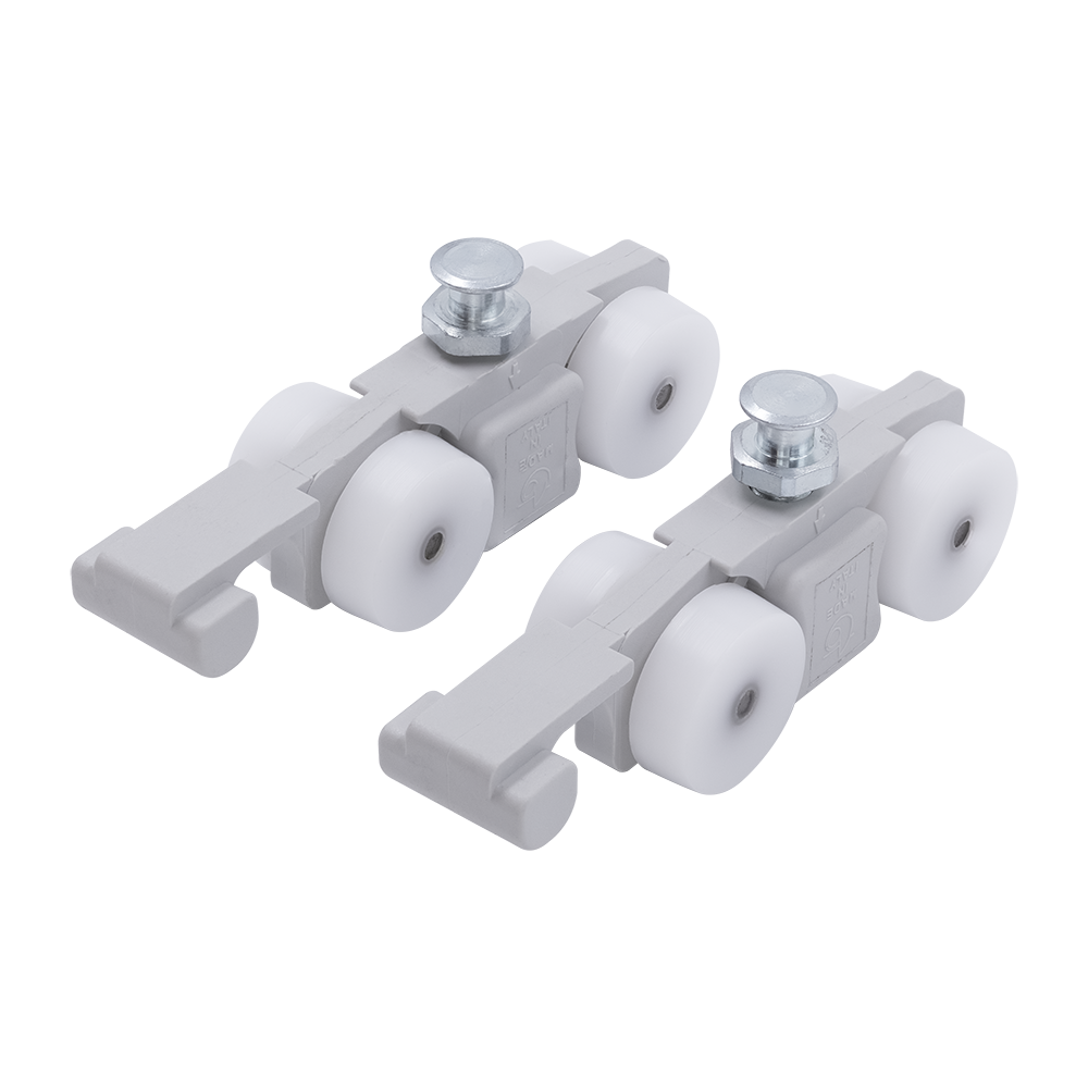 Комплект ролик-стопор SLIDING SET 1-SO 40kg NEW для синхр. открывания, дверь до 40кг фото фурнитура Новосибирск