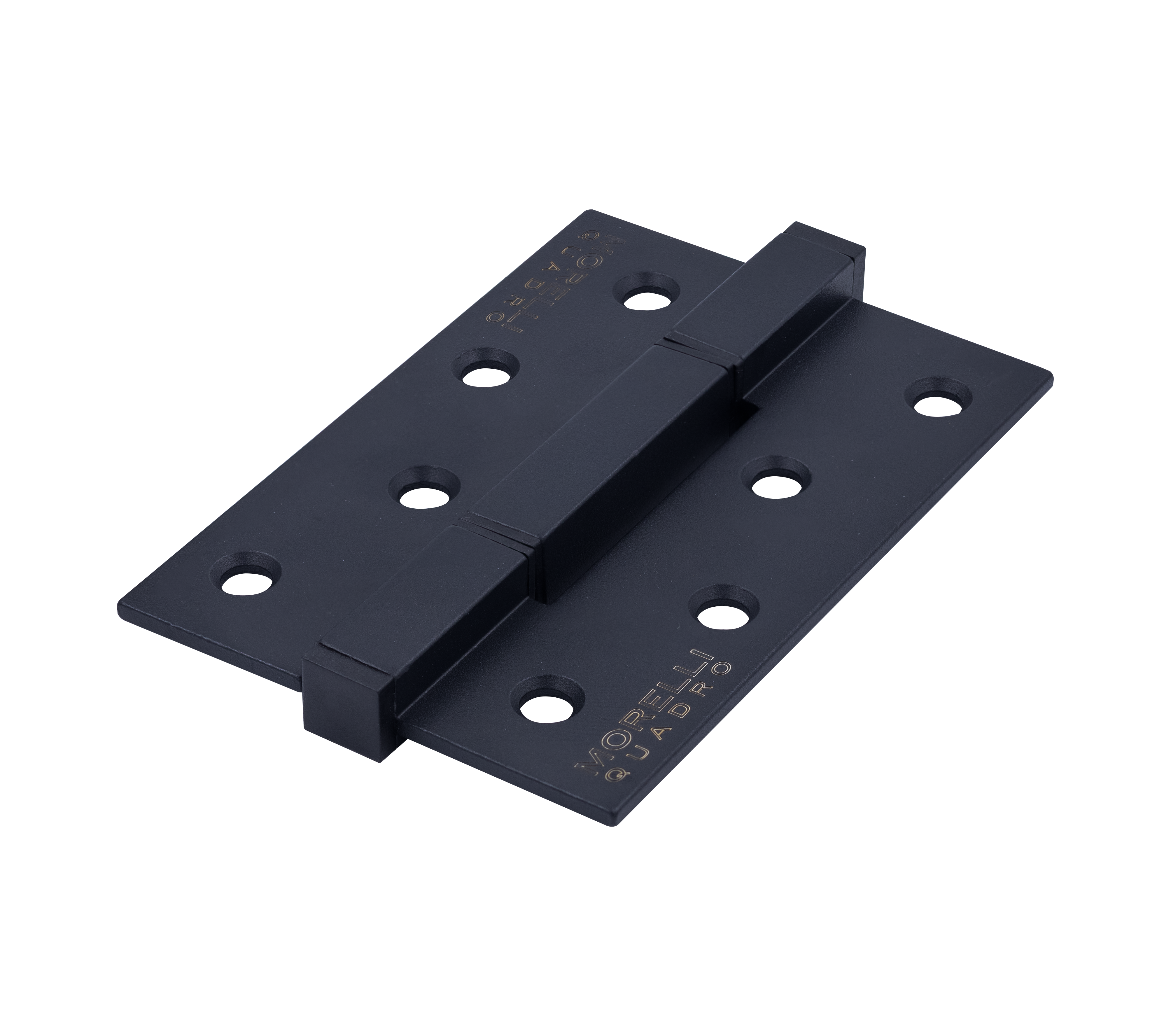 Петля QUADRO-2 BL врезная на квадратной оси, цвет черный фото купить Новосибирск