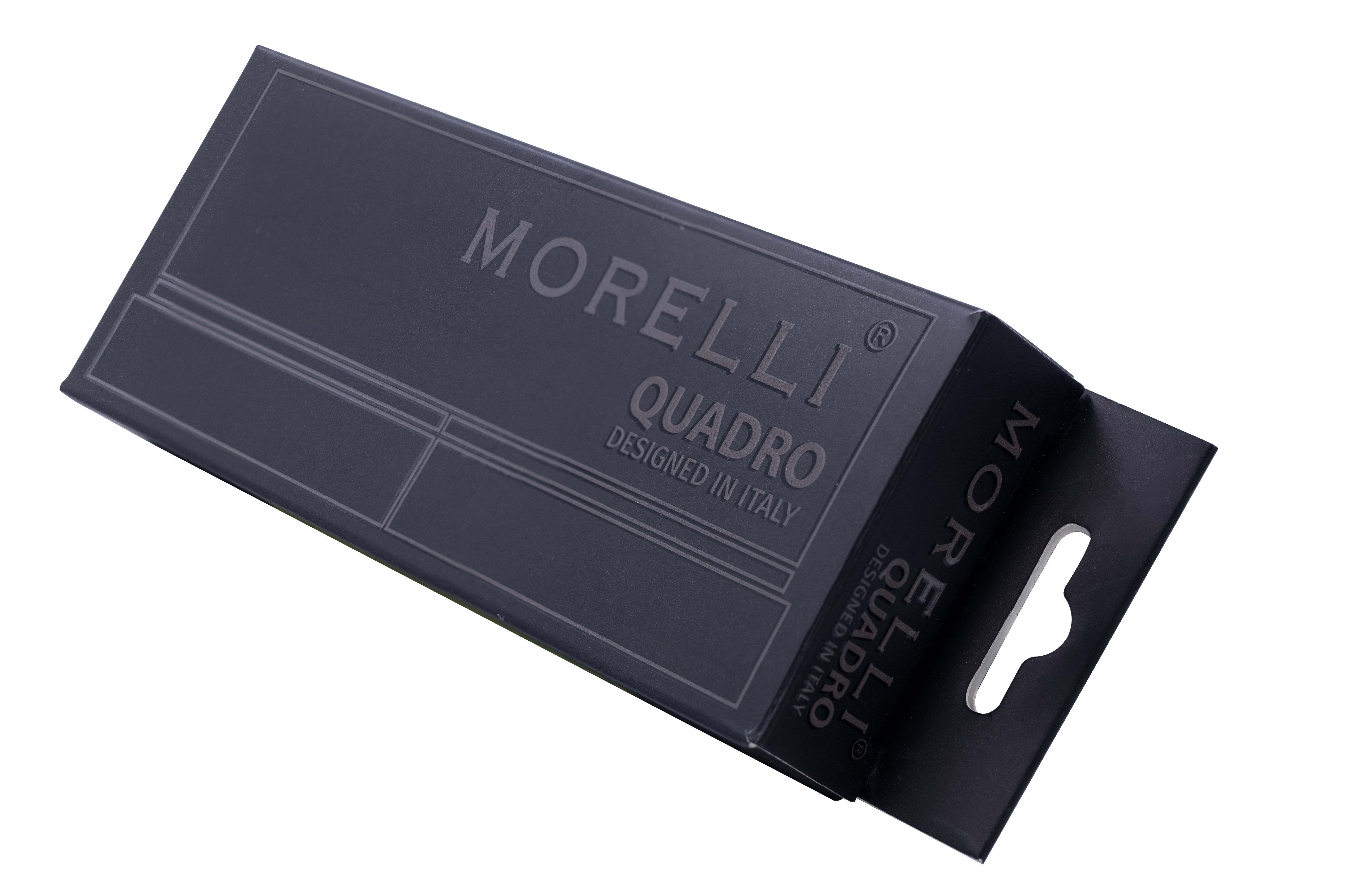 Петля QUADRO-2 BL врезная на квадратной оси, цвет черный фото morelli Новосибирск