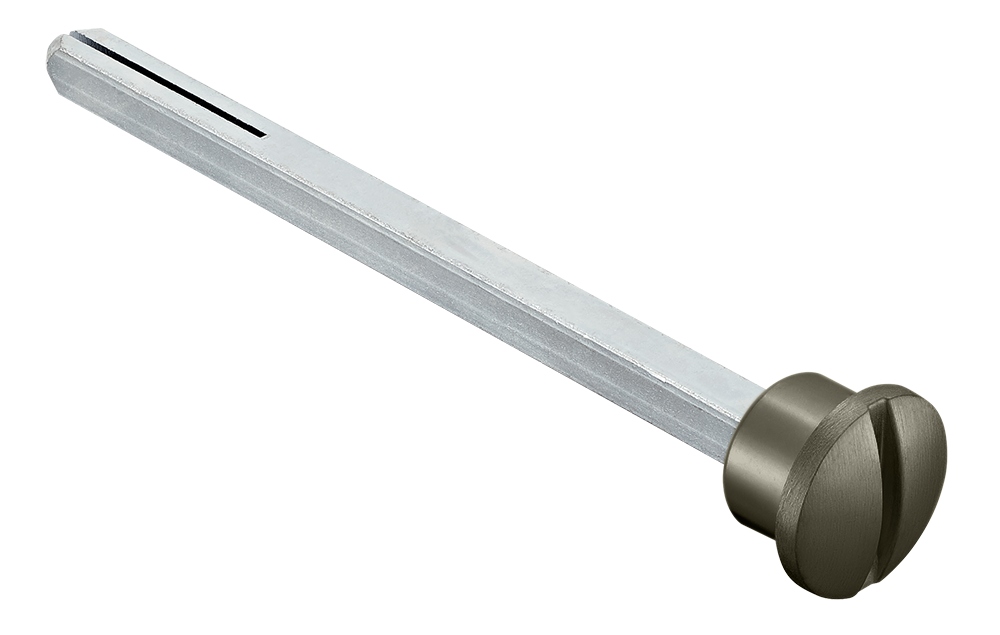 Четырехгранник LUX-SPINDLE-WC 110 ANT 110мм с кнопкой, цвет антрацит фото купить Новосибирск