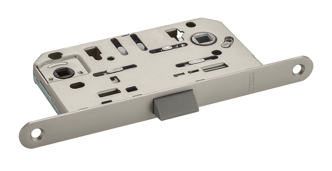 Замок межкомнатный 1895P MSN бесшумный многофункциональный, цвет матовый сатинированный никель фото 1 Замок межкомнатный 1895P MSN бесшумный многофункциональный, цвет матовый сатинированный никель фото купить Новосибирск