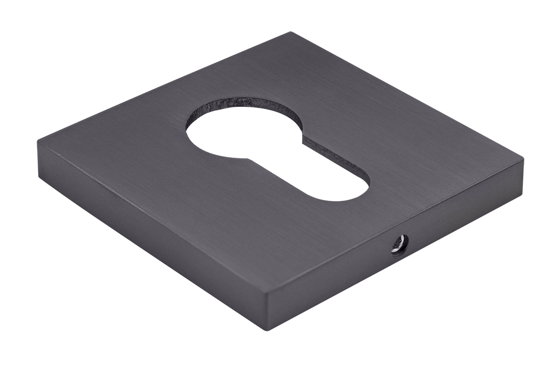 Накладка на замок MH-KH-S6 GR под евроцилиндр, цвет graphite фото купить Новосибирск