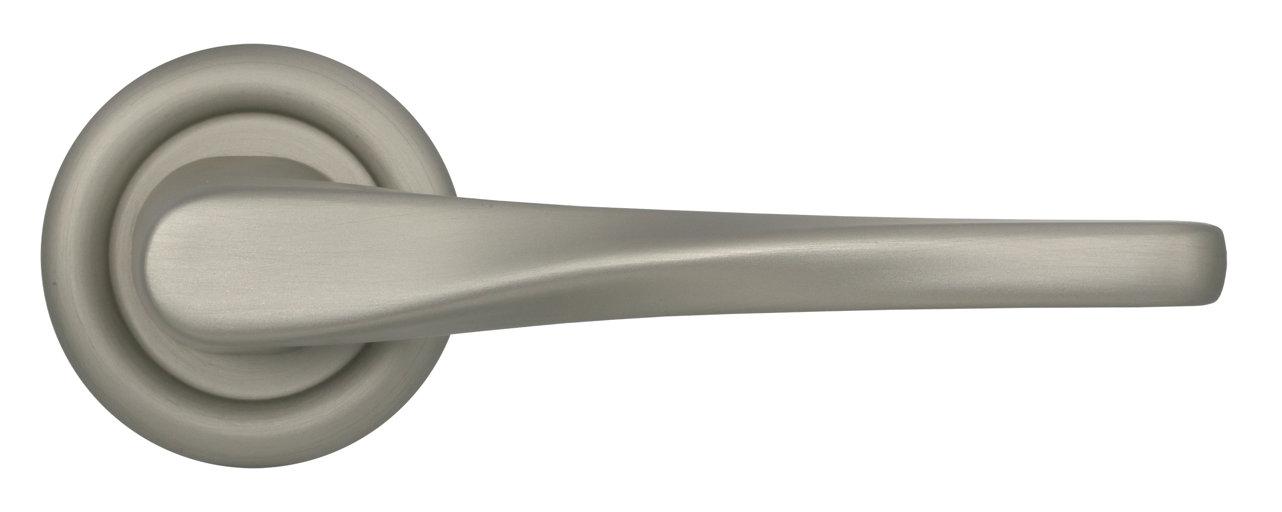 Ручка дверная THE OLYMPICS R7 SMI на круглой розетке, цвет Весенняя дымка/Spring Mist фото купить в Новосибирске