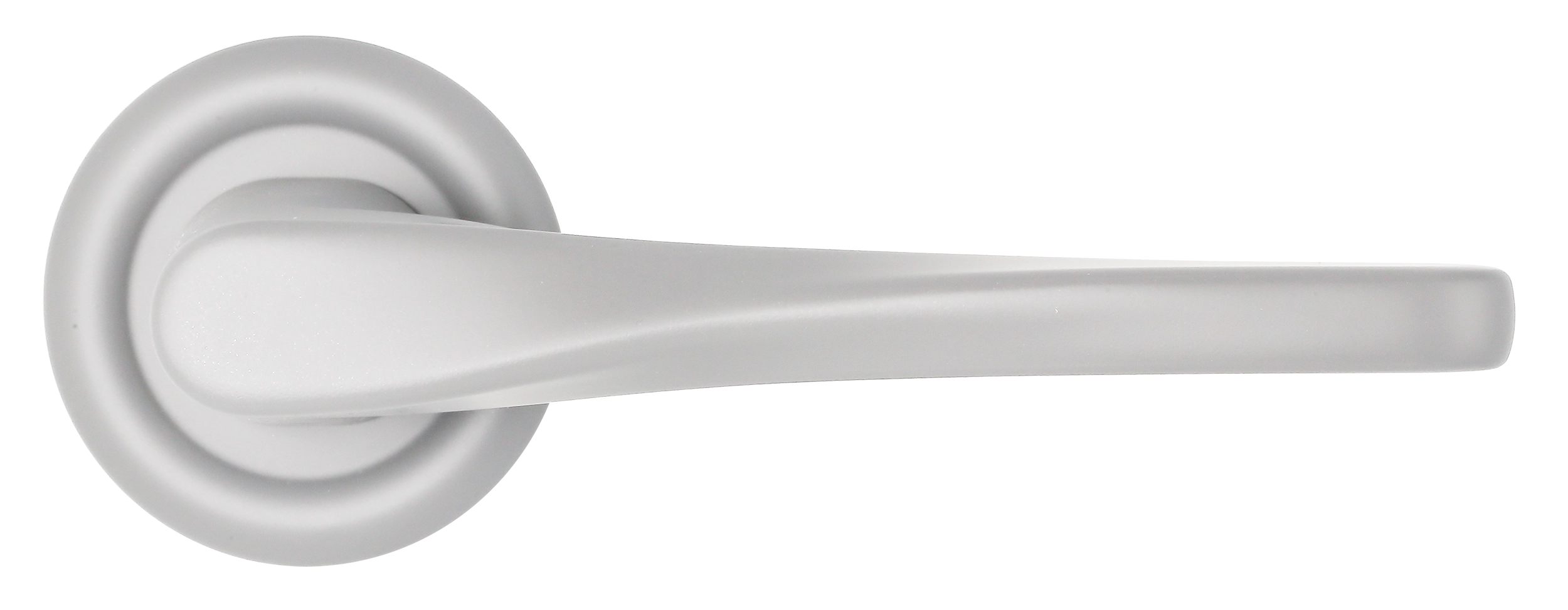 Ручка дверная THE OLYMPICS R7 SSW на круглой розетке, цвет Стокгольмский снегопад/Stockholm Snowfall фото купить в Новосибирске