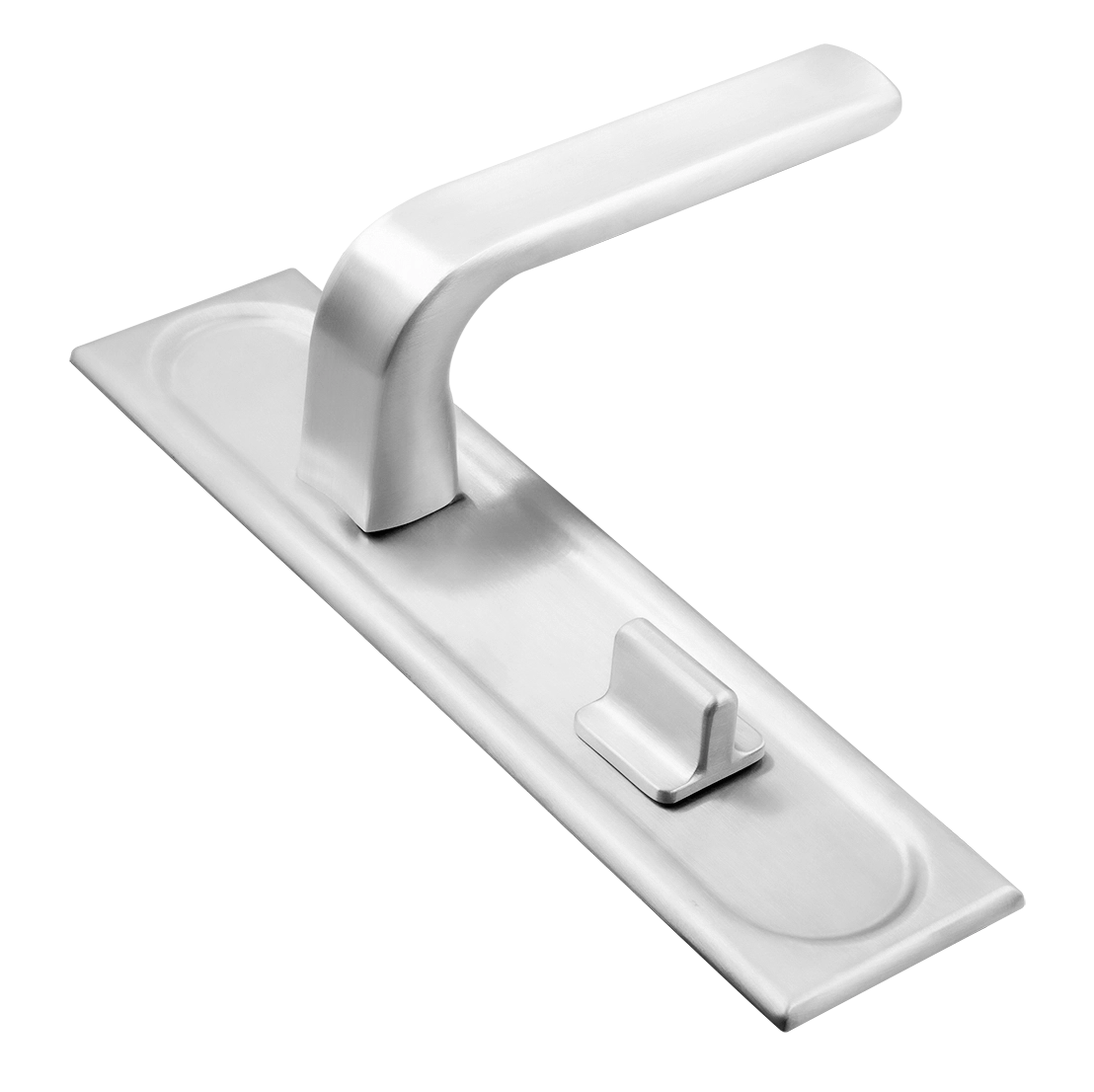 Ручка дверная THE BUS STATION PLS SSW на планке, цвет Стокгольмский снегопад/Stockholm Snowfall фото купить Новосибирск