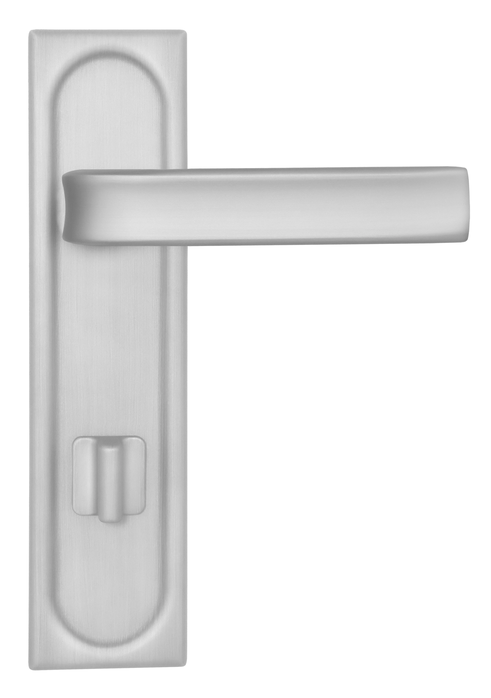 Ручка дверная THE BUS STATION PLS SSW на планке, цвет Стокгольмский снегопад/Stockholm Snowfall фото купить в Новосибирске