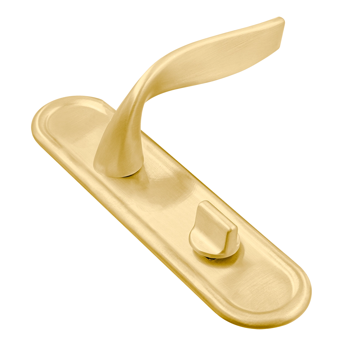 Ручка дверная SKYSCRAPER PLR AH на планке, цвет Осенний мёд/Autumn Honey фото купить Новосибирск