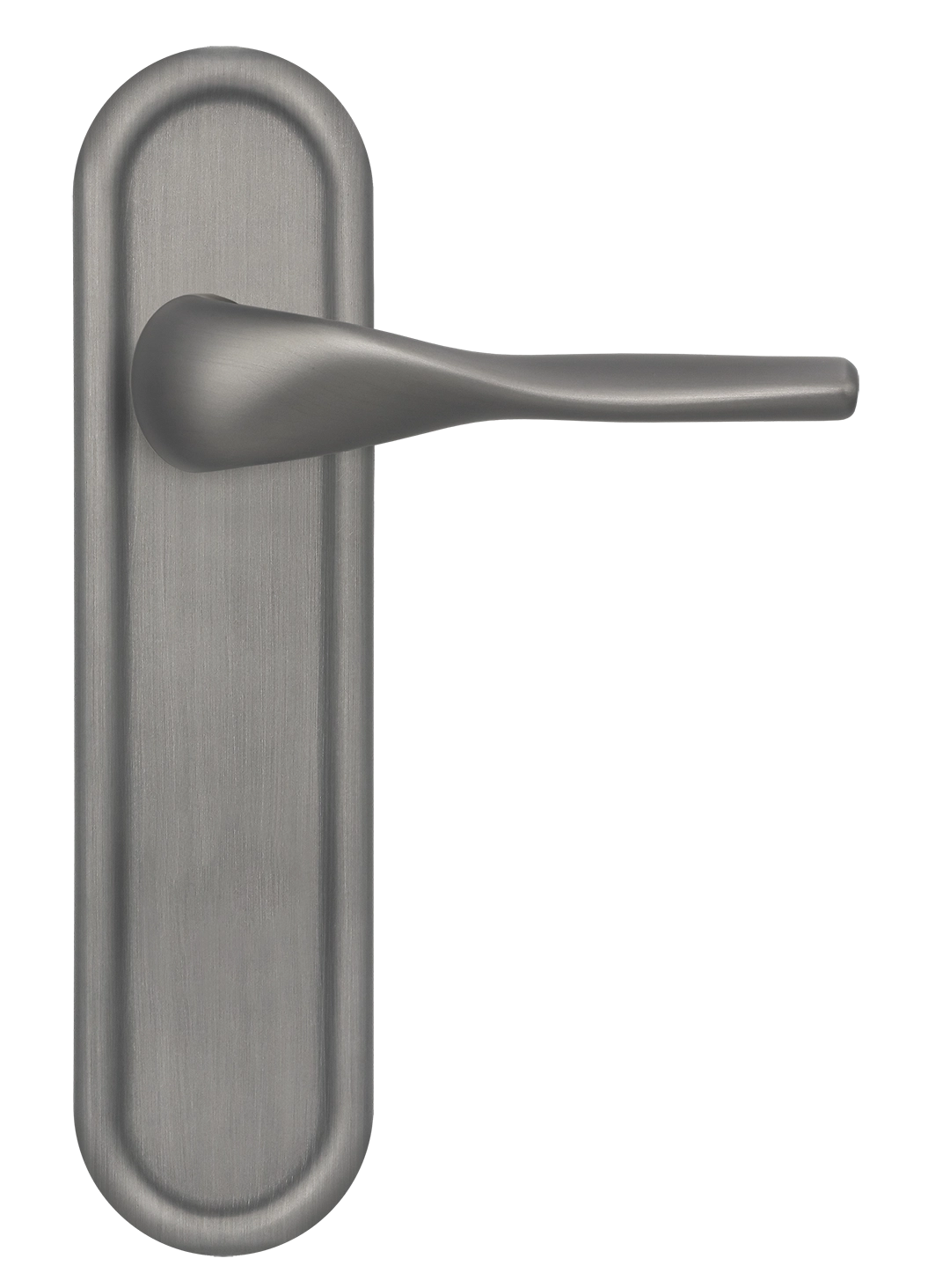 Ручка дверная LVB PLR WF на планке, цвет Зимняя стужа/Winter Frost фото купить в Новосибирске