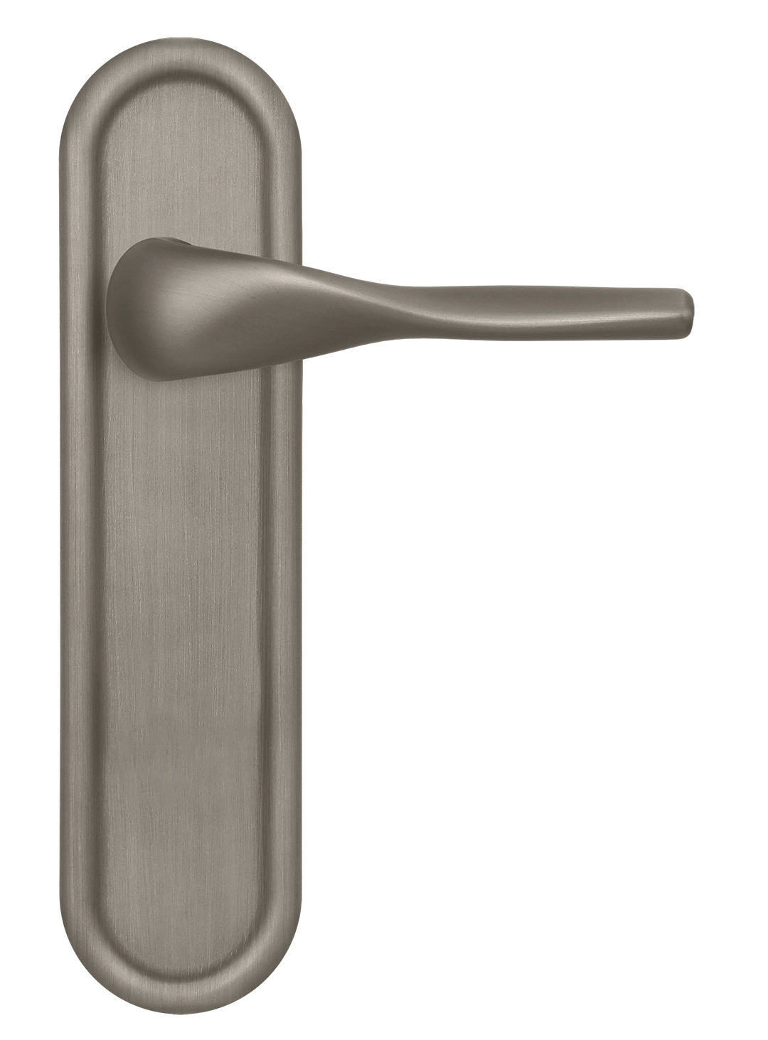 Ручка дверная LVB PLR SMI на планке, цвет Весенняя дымка/Spring Mist фото купить в Новосибирске