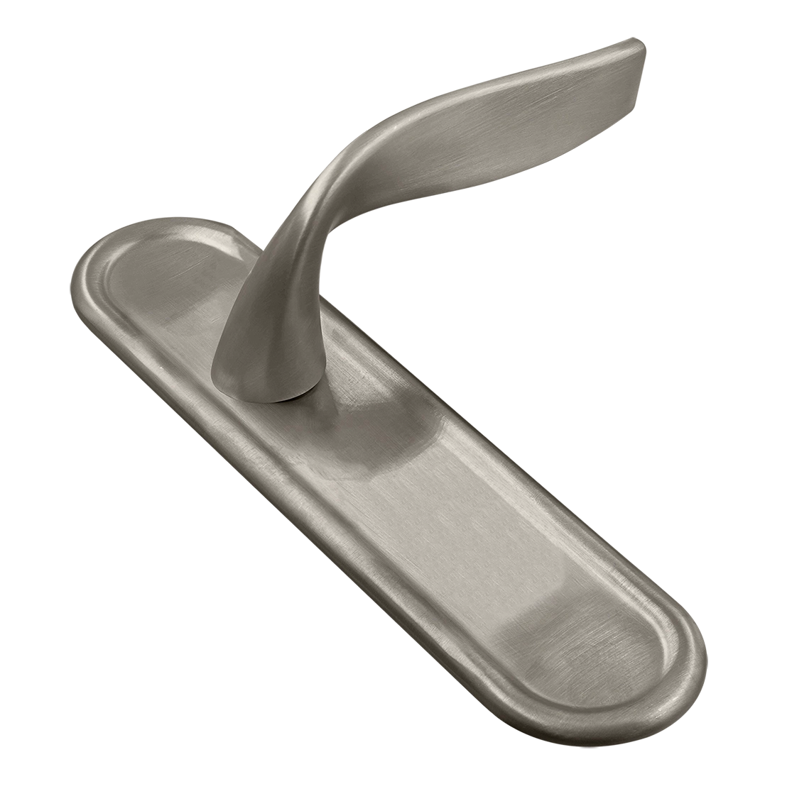 Ручка дверная SKYSCRAPER PLR SMI на планке, цвет Весенняя дымка/Spring Mist фото купить Новосибирск