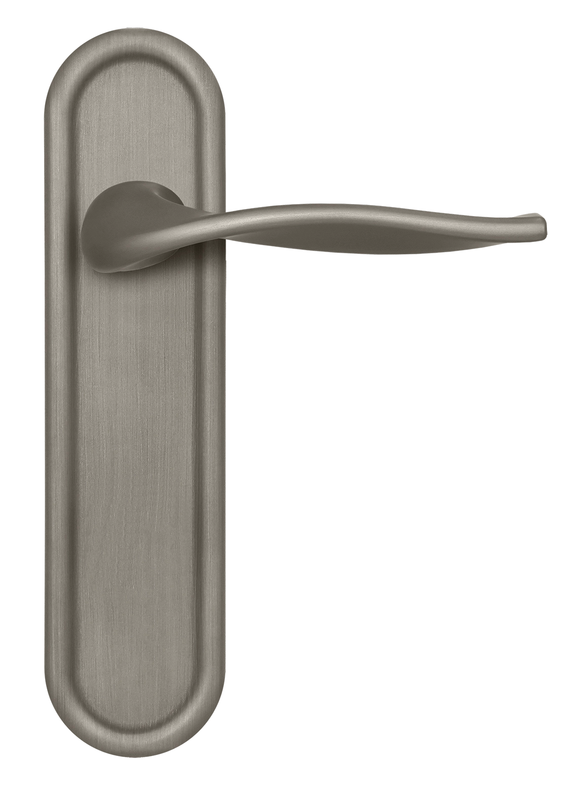 Ручка дверная SKYSCRAPER PLR SMI на планке, цвет Весенняя дымка/Spring Mist фото купить в Новосибирске