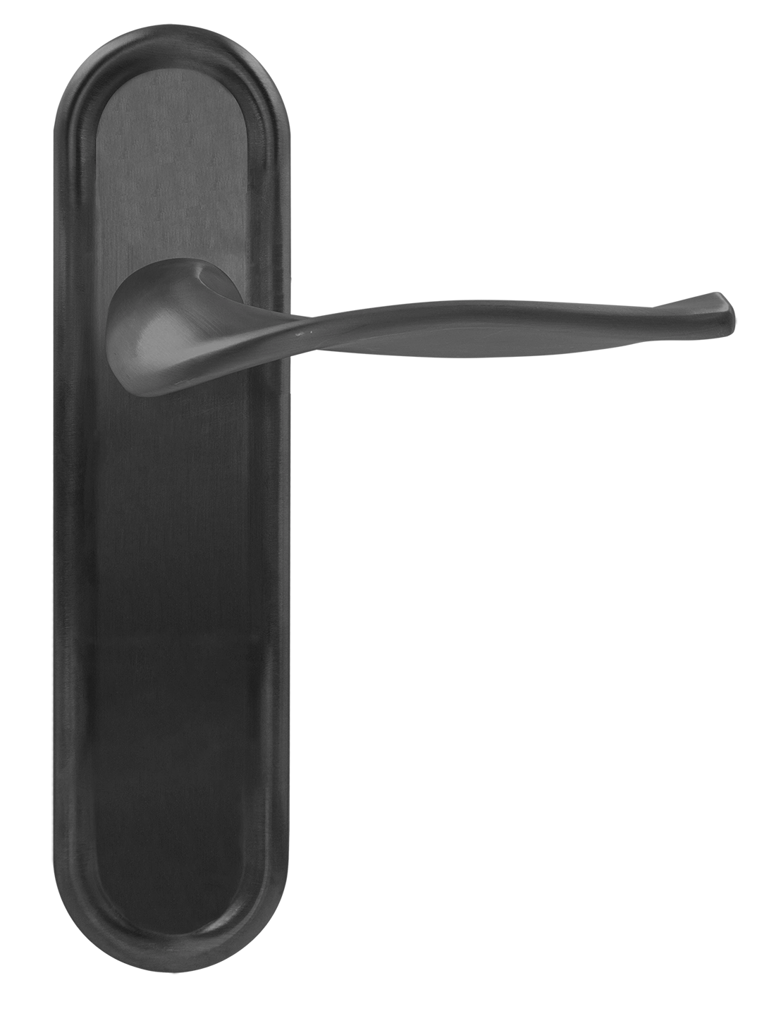 Ручка дверная SKYSCRAPER PLR SST на планке, цвет Летняя гроза/Summer Storm фото купить в Новосибирске