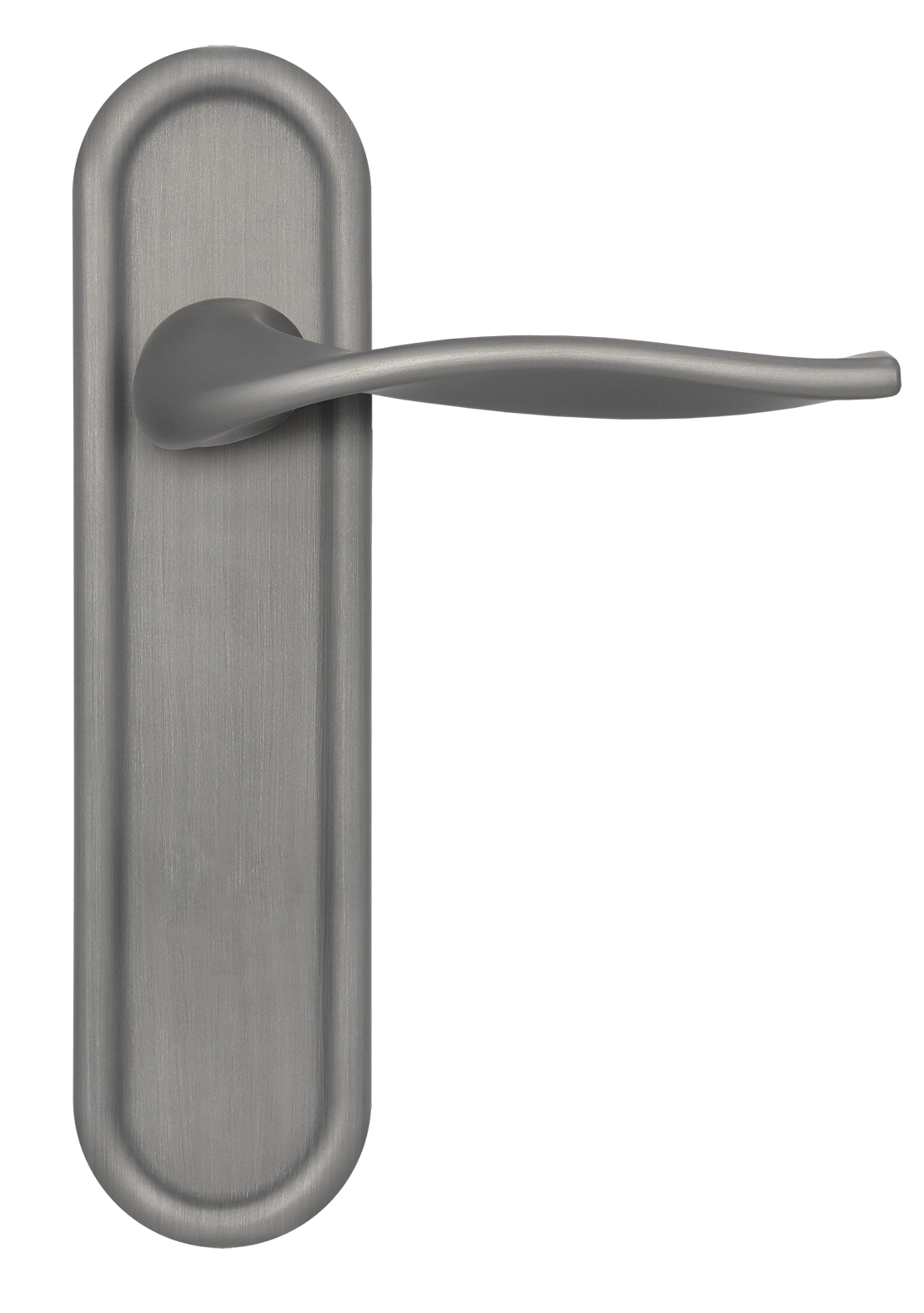 Ручка дверная SKYSCRAPER PLR WF на планке, цвет Зимняя стужа/Winter Frost фото купить в Новосибирске