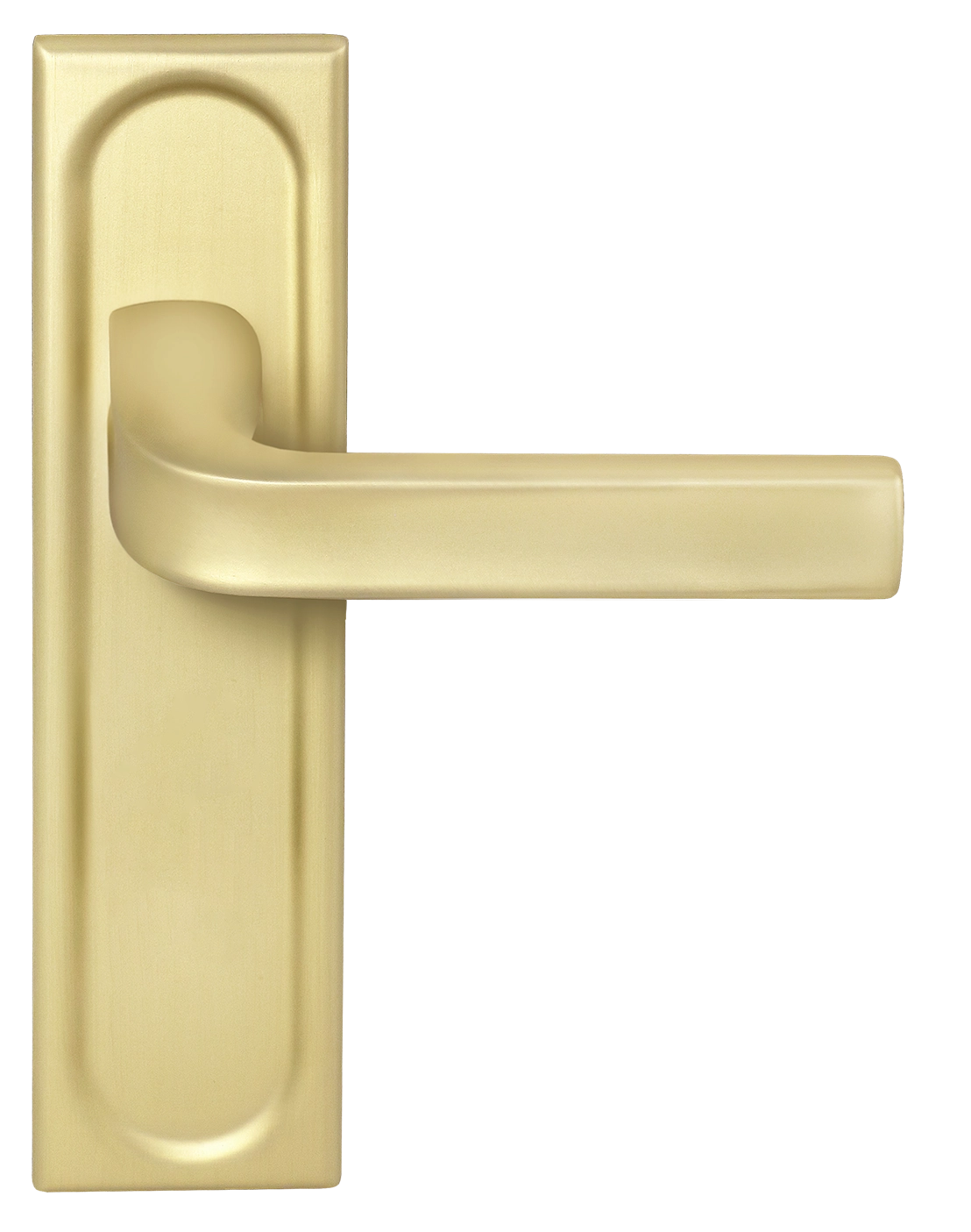 Ручка дверная THE BUS STATION PLS AH на планке, цвет Осенний мёд/Autumn Honey фото фурнитура Новосибирск