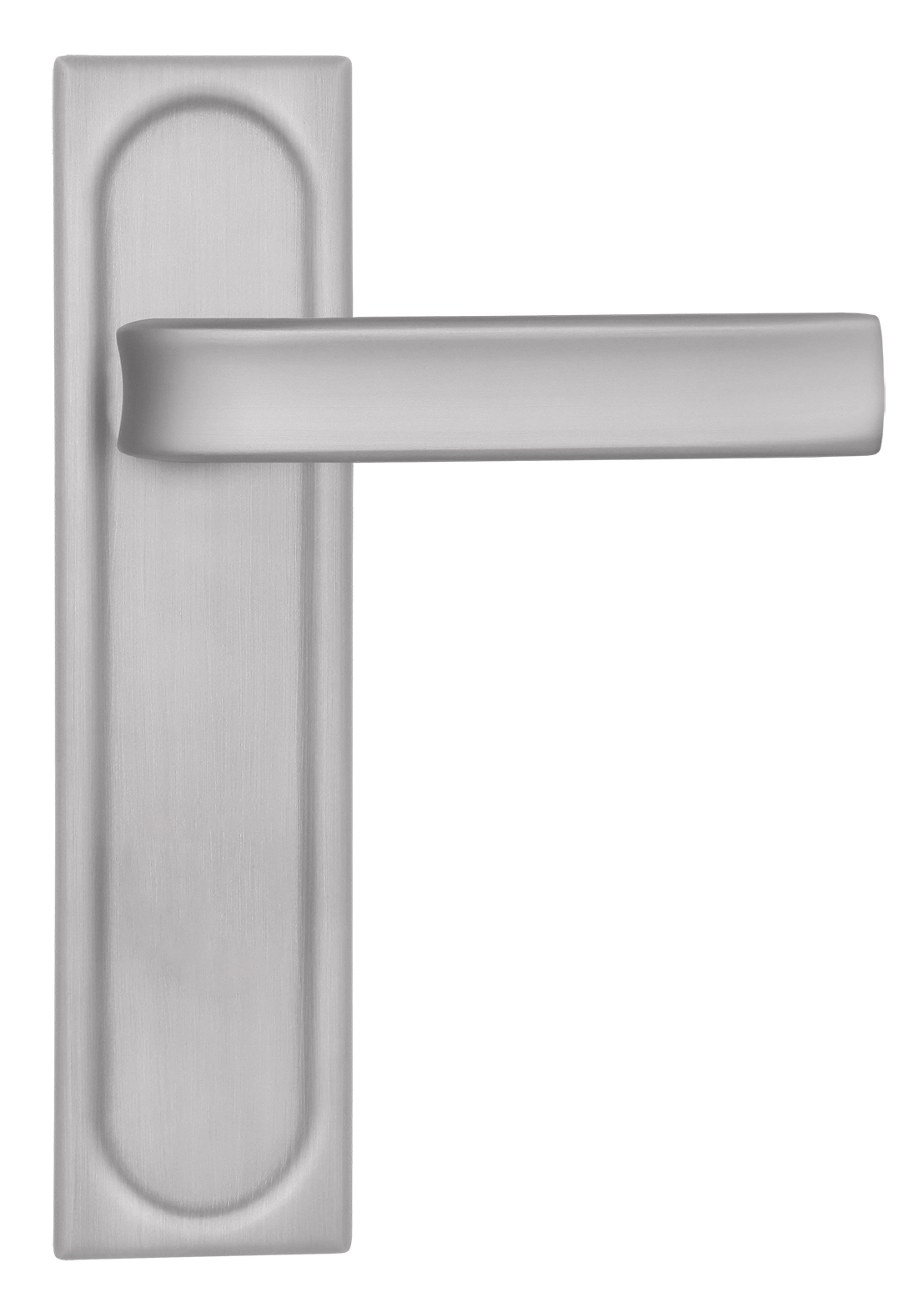 Ручка дверная THE BUS STATION PLS SSW на планке, цвет Стокгольмский снегопад/Stockholm Snowfall фото купить в Новосибирске