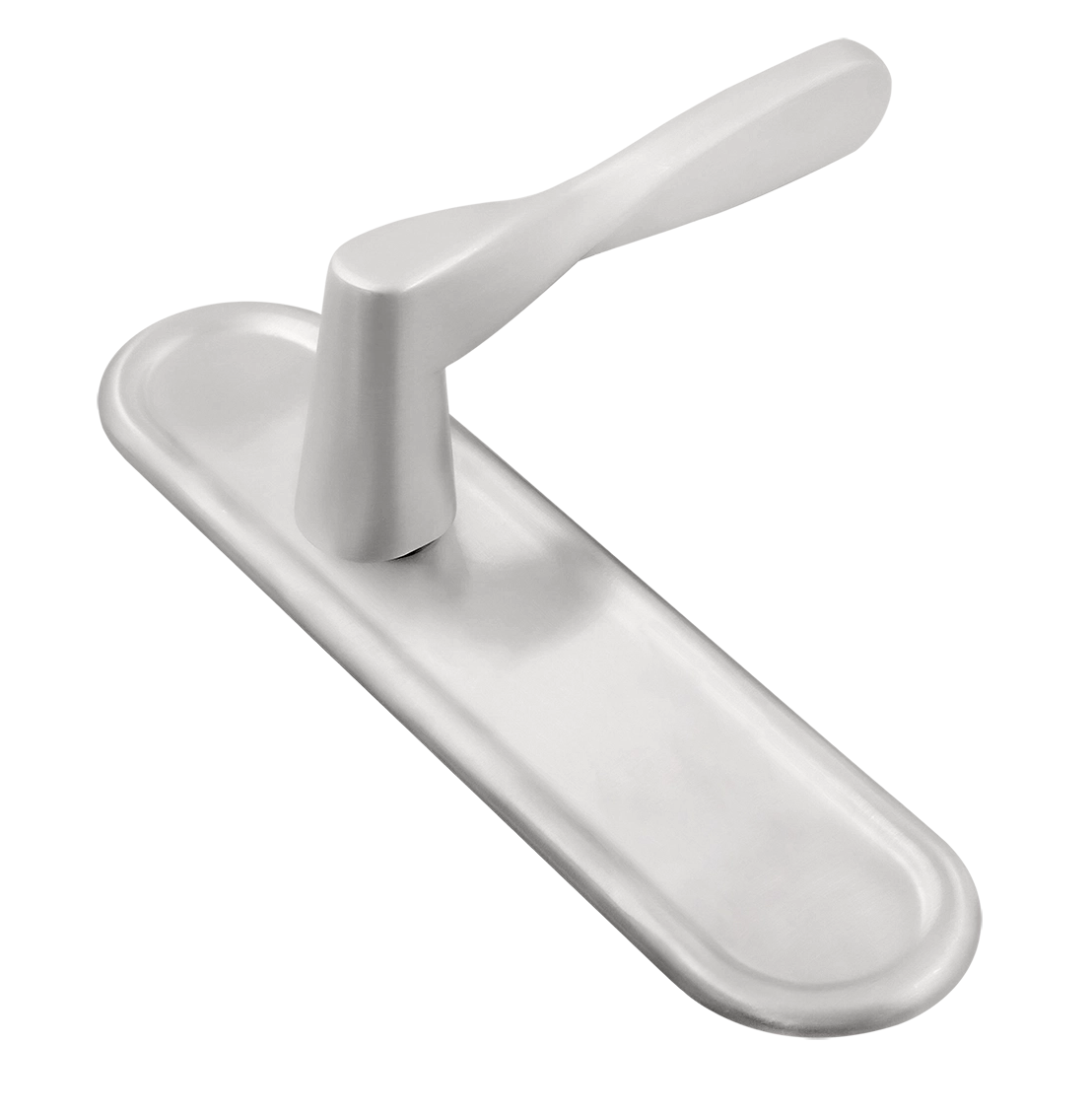 Ручка дверная THE OLYMPICS PLR SSW на планке, цвет Стокгольмский снегопад/Stockholm Snowfall фото купить Новосибирск