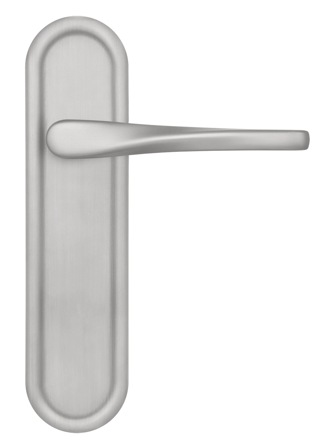 Ручка дверная THE OLYMPICS PLR SSW на планке, цвет Стокгольмский снегопад/Stockholm Snowfall фото купить в Новосибирске