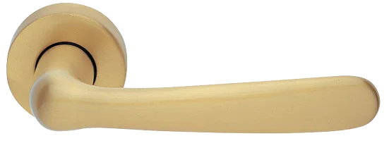 LINDA R3-E OSA, ручка дверная, цвет - матовое золото фото купить Новосибирск