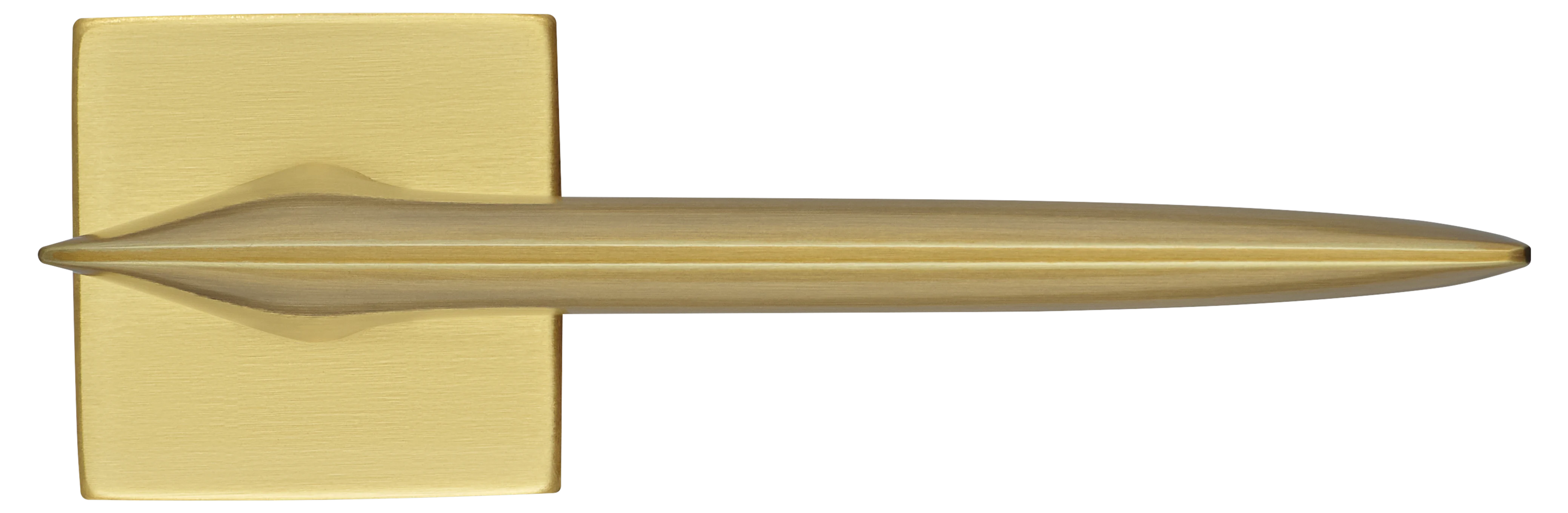 GALACTIC S5 OSA, ручка дверная, цвет -  матовое золото фото купить в Новосибирске