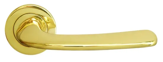 SAND, ручка дверная NC-7 OTL, цвет - золото фото купить Новосибирск