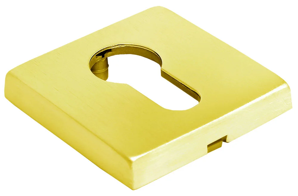 LUX-KH-S5 OSA, накладка на евроцилиндр, цвет - матовое золото фото купить Новосибирск