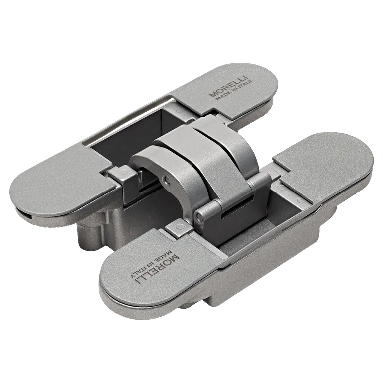 Петля скрытая HH-20 SC, врезная с 3D-регулировкой, вес полотна до 60 кг, цвет матовый хром фото купить Новосибирск